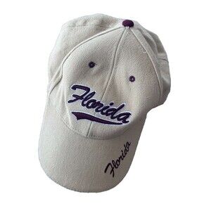 DNLA Sport Florida Seminoles Baseball Hat Adjustable Cream Outdoor